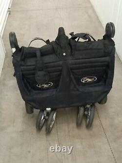 Baby Jogger City Mini Twin Standard Double Seat Stroller Black/Shadow