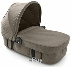 Baby Jogger City Select Lux Twin Double Stroller Taupe with Second Seat & Bassinet