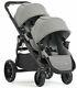 Baby Jogger City Select Lux Twin Tandem Double Stroller With Second Seat Slate New