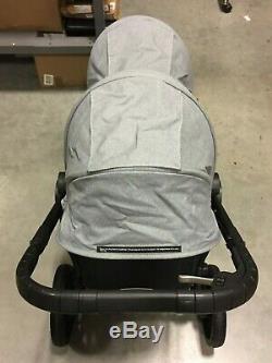 Baby Jogger City Select Lux Twin Tandem Double Stroller with Second Seat in Slate