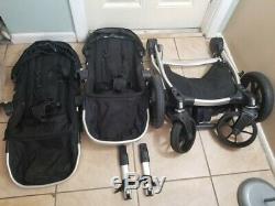 Baby Jogger City Select Twin Double Stroller, Black