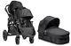 Baby Jogger City Select Twin Double Stroller Black With Second Seat & Bassinet New