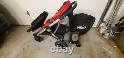 Baby Jogger City Select Twin Double Stroller riding stand travel case 2nd seat