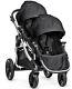 Baby Jogger City Select Twin Tandem Double Stroller Onyx With Second Seat New