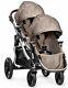 Baby Jogger City Select Twin Tandem Double Stroller Quartz W Second Seat New