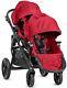 Baby Jogger City Select Twin Tandem Double Stroller Red With Second Seat New