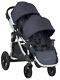 Baby Jogger City Select Twin Tandem Double Stroller With Second Seat Carbon 2019