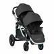 Baby Jogger City Select Twin Tandem Double Stroller With Second Seat Jet 2019