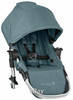 Baby Jogger City Select Twin Tandem Double Stroller with Second Seat Lagoon