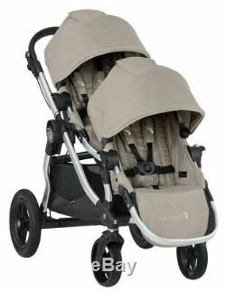 Baby Jogger City Select Twin Tandem Double Stroller with Second Seat Paloma