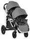 Baby Jogger City Select Twin Tandem Double Stroller With Second Seat Slate
