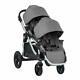 Baby Jogger City Select Twin Tandem Double Stroller With Second Seat Slate 2019