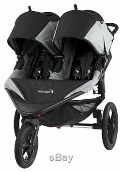 Baby Jogger Summit X3 Twin Double All Terrain Jogging Stroller Black / Gray NEW