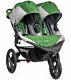 Baby Jogger Summit X3 Twin Double All Terrain Jogging Stroller Green / Gray New