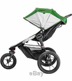 Baby Jogger Summit X3 Twin Double All Terrain Jogging Stroller Green / Gray NEW