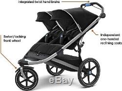 Baby Jogging Double Stroller Twins Nursery Center Playard Thule Travel System