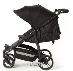Baby Monsters Easy Twin 2.0 Double Stroller in Black Brand New Free Ship