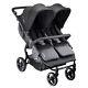 Baby Monsters Easy Twin 3.0s Double Stroller In Black New