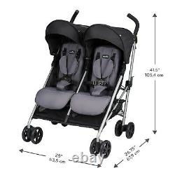 Baby Stroller Double Infant Foldable Travel Twin Lightweight FREE 2-DAY DELIVERY
