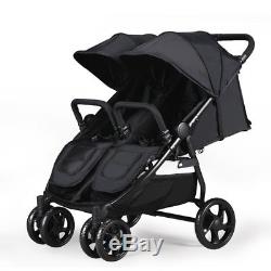 Baby Stroller Jogger City Twins Tandem Double seat High-view Folding pushchair