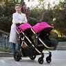Baby Stroller Twin/double Lightweight Stroller Travel Pushchair With Second Seat