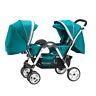 Baby Stroller Twin Lightweight Stroller Travel Double Pushchair With Second Seat
