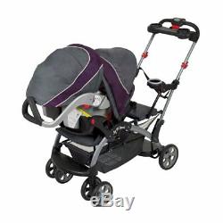 Baby Strollers Travel Systems For Two Double Seat Boys Girls Twins Combo New