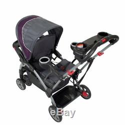 Baby Strollers Travel Systems For Two Double Seat Boys Girls Twins Combo New