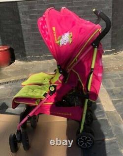 Baby Toddler TWIN OPTIMUM Stroller Mea LUX Pushchair Pink Child Pram