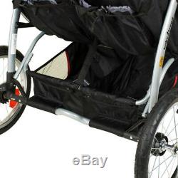 Baby Trend Double Jogger Millennium Twin Baby Infant Jogging Buggy Foldable NEW