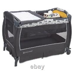 Baby Trend Double Stroller with 2 Car Seats Twins Playard Swings Boy & Girl Set