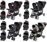 Baby Trend Double Stroller With 2 Matching Car Seats Combo Travel System Sets