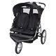Baby Trend Expedition Ex Swivel Travel Jogging Double Baby Stroller, Griffin