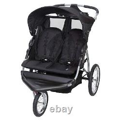 Baby Trend Expedition EX Swivel Travel Jogging Double Baby Stroller, Griffin