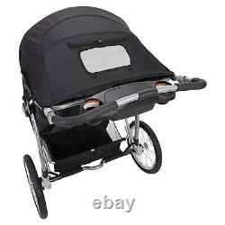 Baby Trend Expedition EX Swivel Travel Jogging Double Baby Stroller, Griffin