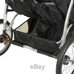 Baby Trend Expedition Swivel Double Jogger Baby Jogging Stroller Millennium Twin