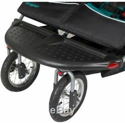 Baby Trend Navigator Double Jogger Stroller Tropic Baby Child Twin Kids Best