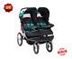 Baby Trend Navigator Twin Double Jogging Stroller Tropic Padded Front New
