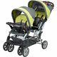 Baby Trend Sit N Stand Double Stroller Carbon, Twin Baby Carriage