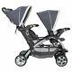 Baby Trend Sit N' Stand Easy Fold Twin Double Infant Toddler Stroller (open Box)