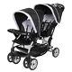 Baby Trend Sit N Stand Infant/toddler Tandem Double Stroller, Stormy (used)