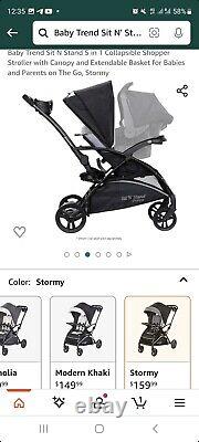 Baby stroller 5 in 1