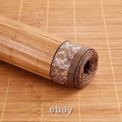 Bamboo Mat Double Faces Folding Mat For Bed Cool Feeling Foldable Rattan Mat New