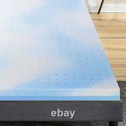 BedStory 3 Inch Memory Foam Mattress Topper Assorted Material Types, Sizes