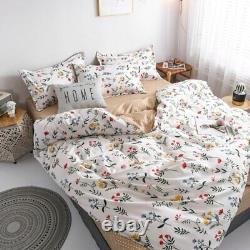 Bedding Set Double Bed Soft Twin Queen King Size Nordic Bed Cover Quilt Cover
