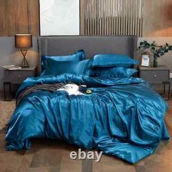 Bedding Set High Quality Solid Color Bed Cover Set Single Double Twin Cover Set