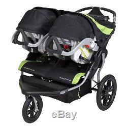 Best Running Stroller Baby Jogging Toddler Double Dual Rain Cover Twin Bob NEW