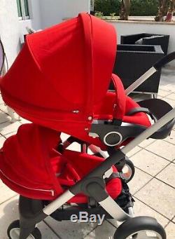 Best Stroller For Twins Stokke Crusi Double Stroller With Sibling Seat