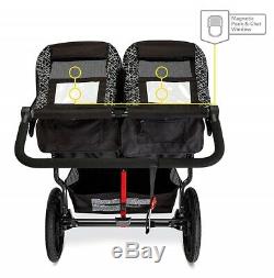 Bob Revolution Flex 3.0 Duallie Twin Baby Double Stroller Lunar Black NEW 2019