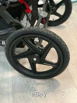 Bob Revolution Flex Duallie Twin Baby Double Stroller Graphite Black